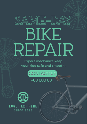 Bike Repair Shop Flyer Image Preview