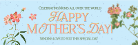 Mother's Day Flower Twitter header (cover) Image Preview