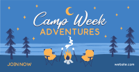 Moonlit Campground Facebook ad Image Preview
