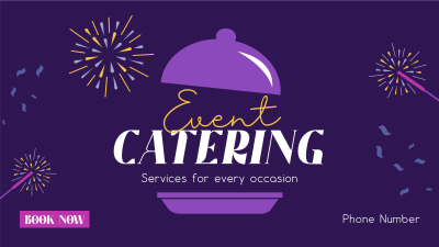 Party Catering Facebook event cover Image Preview
