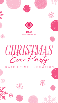Christmas Eve Party Instagram Story Design
