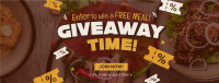 Food Voucher Giveaway Facebook cover Image Preview