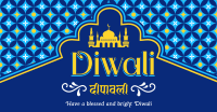 Blessed Bright Diwali Facebook Ad Design