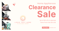 Appliance Clearance Sale Facebook Ad Design