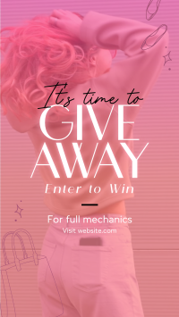 Fashion Giveaway Alert Video Image Preview