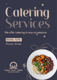 Catering At Your Service Poster | BrandCrowd Poster Maker