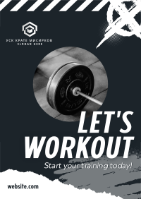 Start Gym Training Flyer Image Preview