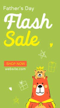 Papa Bear Sale TikTok Video Image Preview