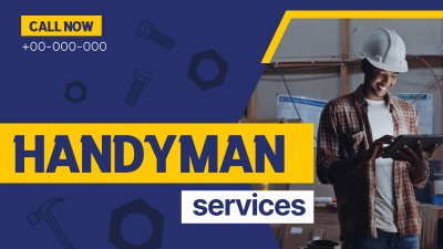 Handyman Professional Services Facebook event cover Image Preview