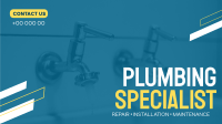 Plumbing Specialist Facebook Event Cover Design