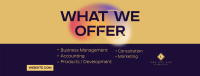 Ombre Business Services Facebook cover Image Preview