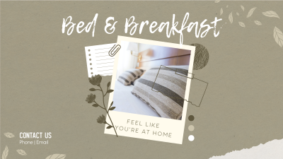 Homey Bed and Breakfast Facebook event cover Image Preview