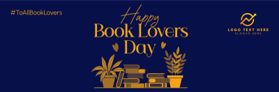 Book Lovers Celebration Twitter header (cover) Image Preview