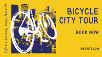 Bike and the City Facebook Event Cover Design