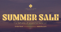 Sunny Summer Sale Facebook Ad Design