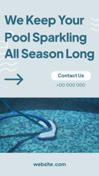 Pool Sparkling Facebook story Image Preview