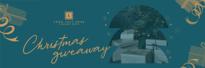 Christmas Giveaway Twitter header (cover) Image Preview