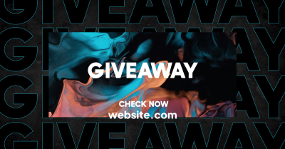 Giveaway Gradient  Facebook ad Image Preview