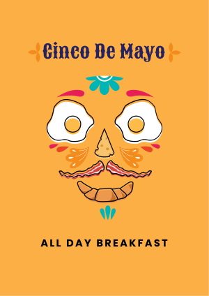 Cinco De Mayo Breakfast Flyer Image Preview