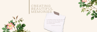 Creating Beautiful Memories Twitter header (cover) Image Preview