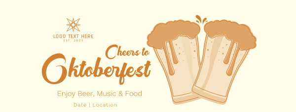 Oktoberfest Beer Night Facebook Cover Design Image Preview