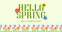 Hello Spring! Facebook ad Image Preview