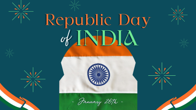 Indian National Republic Day Facebook event cover Image Preview