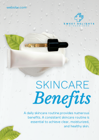 Skincare Benefits Organic Poster Image Preview