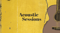 Acoustic Sessions YouTube banner | BrandCrowd YouTube banner Maker