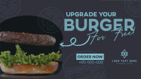 Free Burger Upgrade YouTube Video Design