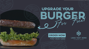 Free Burger Upgrade Video Image Preview