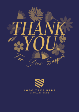 Floral Thank You Flyer Image Preview