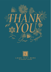 Floral Thank You Flyer Image Preview