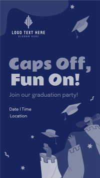 Fun On Graduation Facebook story Image Preview