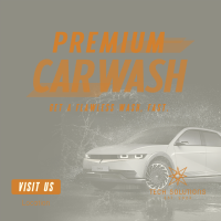 Premium Car Wash Linkedin Post Image Preview