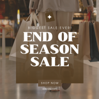 End of Season Shopping Linkedin Post Image Preview