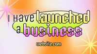 Fun Y2K Business Launch Facebook Event Cover Preview