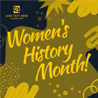 Happy Women's Month Instagram Post Design