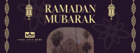 Ramadan Celebration Facebook Cover Design