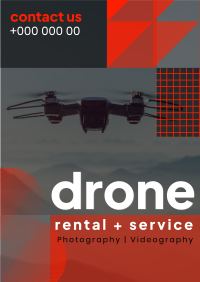 Geometric Drone Photography Poster Image Preview