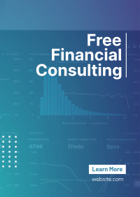 Simple Financial Consulting Flyer Design