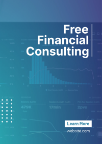 Simple Financial Consulting Flyer Image Preview