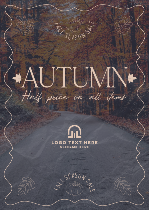 Fall Season Sale Flyer Image Preview