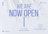 Dental Clinic Opening Postcard Image Preview