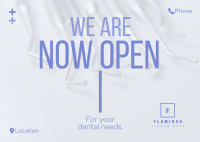 Dental Clinic Opening Postcard Image Preview