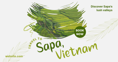Sapa Vietnam Travel Facebook ad Image Preview