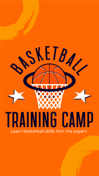 Train Your Basketball Skills Instagram Reel Design