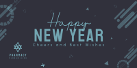 New Year Blob Greeting Twitter post Image Preview