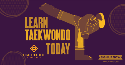 Taekwondo for All Facebook ad Image Preview