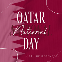 Qatar National Day Greeting Instagram post Image Preview